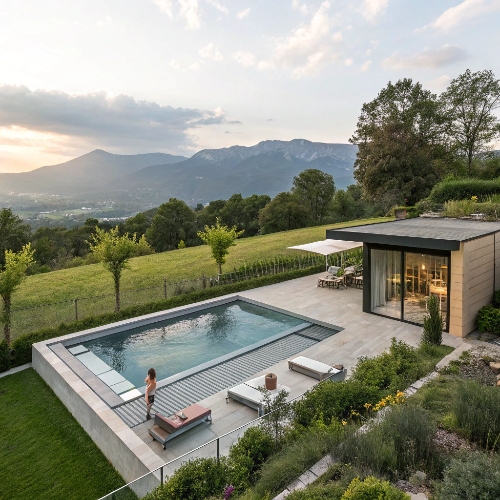 Réalisation piscine sur mesure Isère